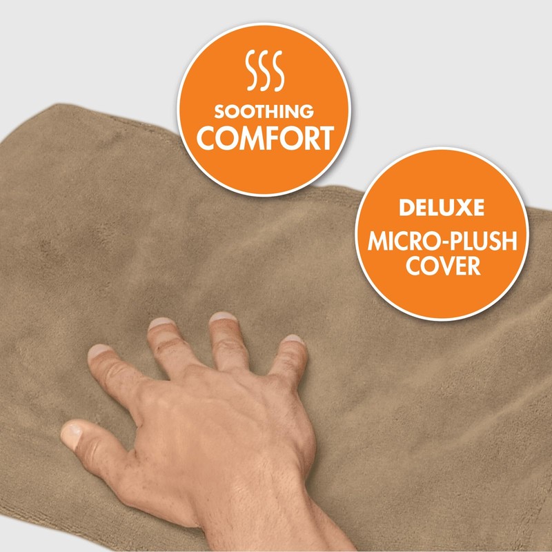Deluxe Heating Pad Moist/Dry Heat Therapy