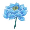 Operitacx Unique Lotus Flower Patch for Clothing 1pc Handcrafted Ethnic
