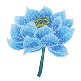 Operitacx Unique Lotus Flower Patch for Clothing 1pc Handcrafted Ethnic Applique
