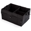 Unbranded Car Foldable Organizer Truck Large capacity Case Bags Black