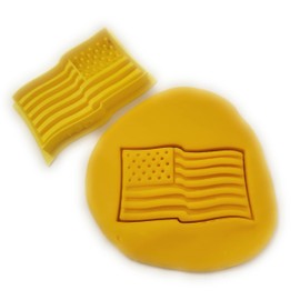 T3D Cookie Cutters Flag of the United States Cookie Cutter, Suitable for Cakes Biscuit and Fondant Cookie Mold for Homemade Treats