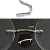 1PC Plate Glasses Frame Eyeglass Saddle Bridge Nose Pads Nose