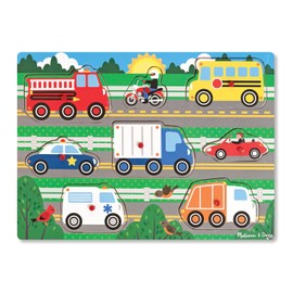Vehicles Peg Puzzle