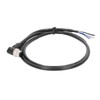 M12 Connector Cable 4 Pin Shielded Right Angle Waterproof Aviation
