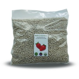 Navy Beans 5 Pounds USDA Certified Organic, Non-GMO Bulk, Product of USA, Mulberry Lane Farms