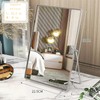 Numjeg Makeup Vanity Mirror Portable Desktop Mirror with Metal Stand