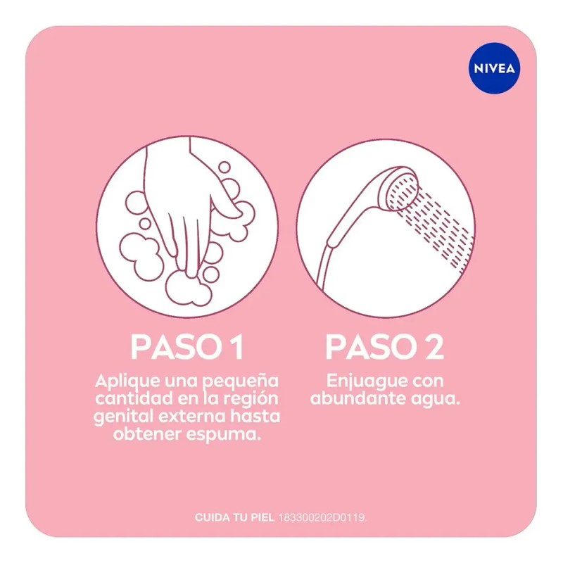 Nivea Jabón Líquido Íntimo Cuidado Suave 250ml