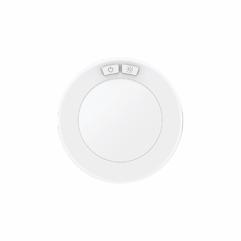 GE LED HD+ Undercabinet Puck Light Fixture, Linkable Plug-in Fixtures