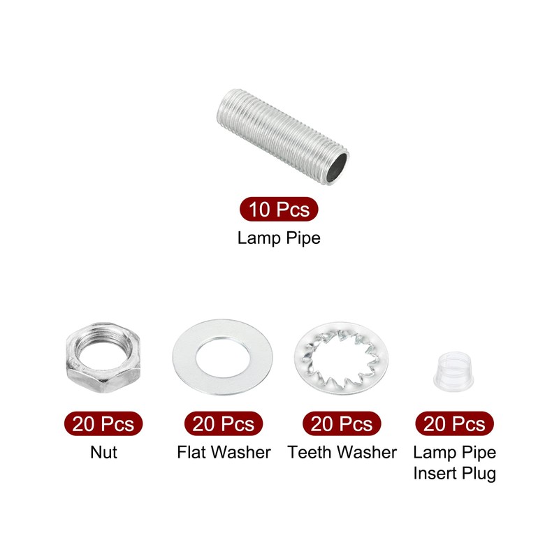 PATIKIL M10 Thread 1.18 Inch Lamp Cable Kit with Lock