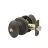 Copper Creek EK2040TB Egg Door Knob, Keyed Entry Function, 1