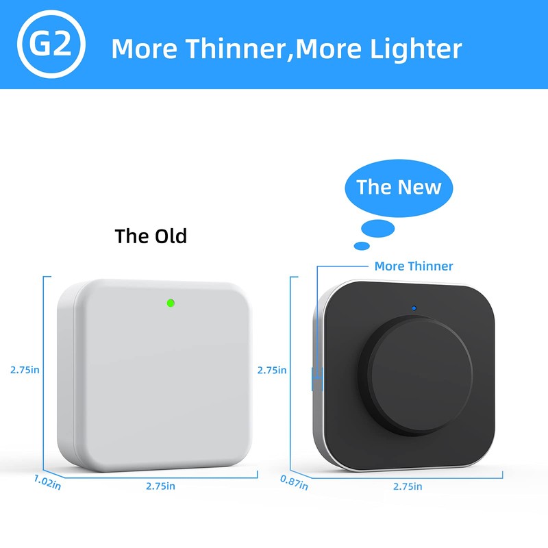 SMONET Smart Door Lock WiFi Gateway, Bluetooth Keyless Entry Electronic