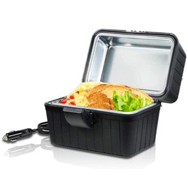 VaygWay 12V Portable Heating Lunch Box Electric Insulated Lunch Box Food Warmer Universal Perfect for Traveling, Picnics, Camping and On-site Lunch Break