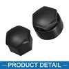 A ABSOPRO Car Wheel Lock Lug Bolt Nut Cover Caps