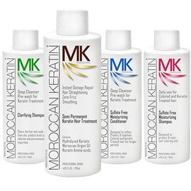 Moroccan Keratin Most Effective Brazilian Keratin Hair Treatment SET 120ML x4 Professional Salon Formula Shipping Available Worldwide by Moroccan Kera