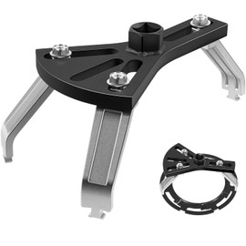 Yoursme Fuel Pump Removal Tool, Universal Fuel Tank Lock Ring Tool, Adjustable 5.31" to 7.17" Fuel Pump Lock Ring Tool, Car Fuel Tank Lock Ring Spanner Repair Tool