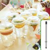 Lasnten 1 Pack Straw Puncher for Plastic Lids Lemonade Cups,