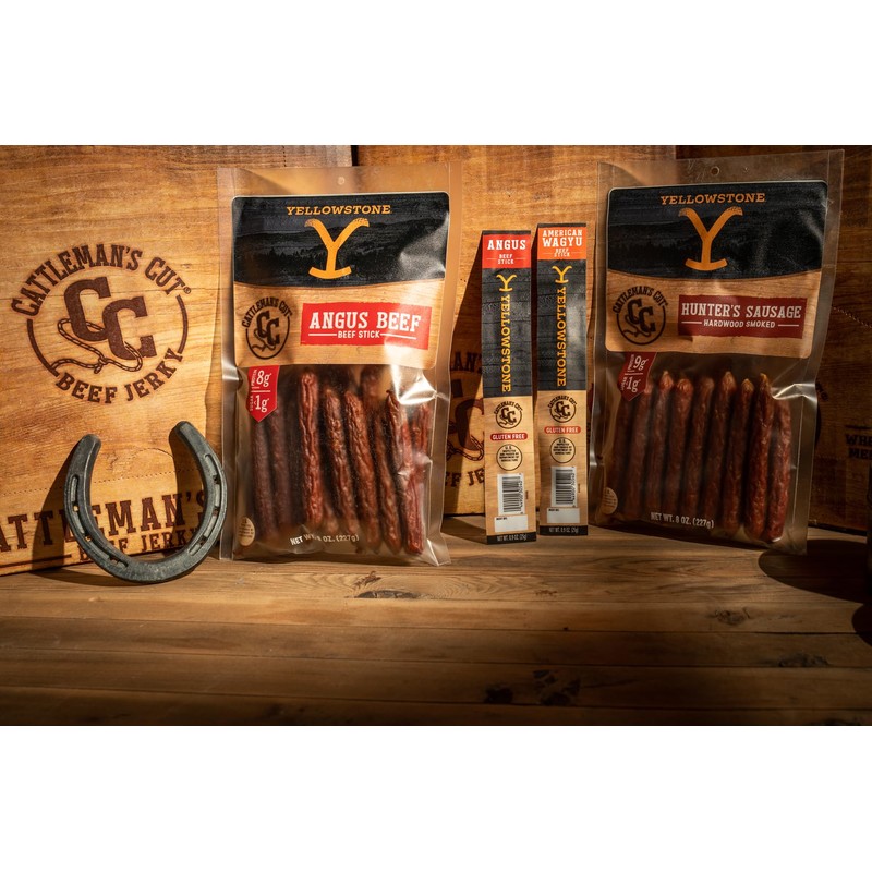 Yellowstone by Cattleman's Cut American Wagyu Beef Sticks, 0.9 Ounce