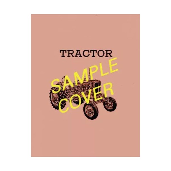 Caterpillar Grader #120 Parts Manual