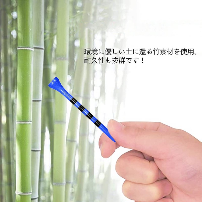 YFFSFDC Golf Tees 3.3 inches (83 mm) Height Adjustable Long