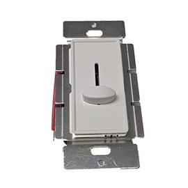 PWM LED Slide Dimmer 8A (Wall Plate) Low Voltage 12v/24v DC (No Switch, Down is Off)