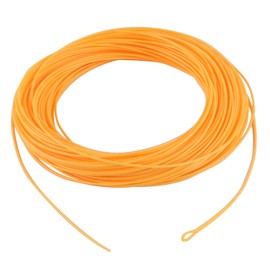 Maxcatch Floating Shooting Line/Running Line with Front Loop, 026’’ .032’’ .037’’ .042’’ (Orange, 0.026’’ / 15lb)