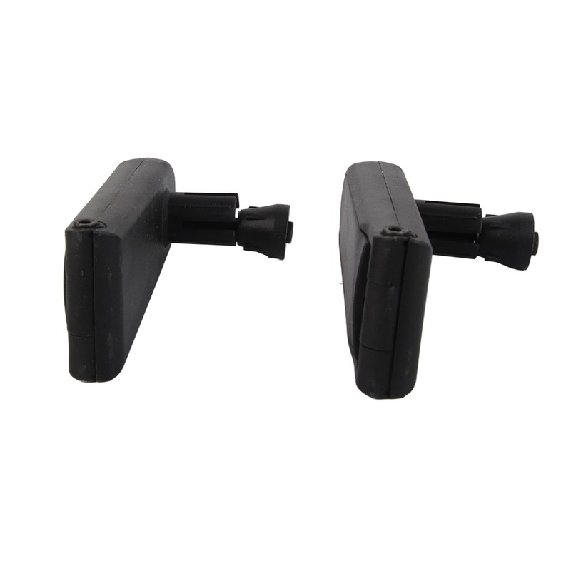 1 Pair Bike Rearview Mirror Plastic Handle Foldable 360 Degree