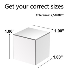 AplysiaTech N52-1.00" L x 1.00" W x 1.00" H - 2 Pack, Strongest Neodymium 1 Inch Cube Magnets, Most Powerful Rare Earth Square Magnets, Large Heavy Duty Industrial Neodymium Block Magnets