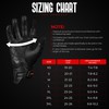 J.A.G. Leather Motorcycle Gloves for Men - Carbon Fiber Knuckle