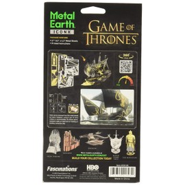 Metal Earth Game of Thrones Silence 3D Metal Model Kit Fascinations