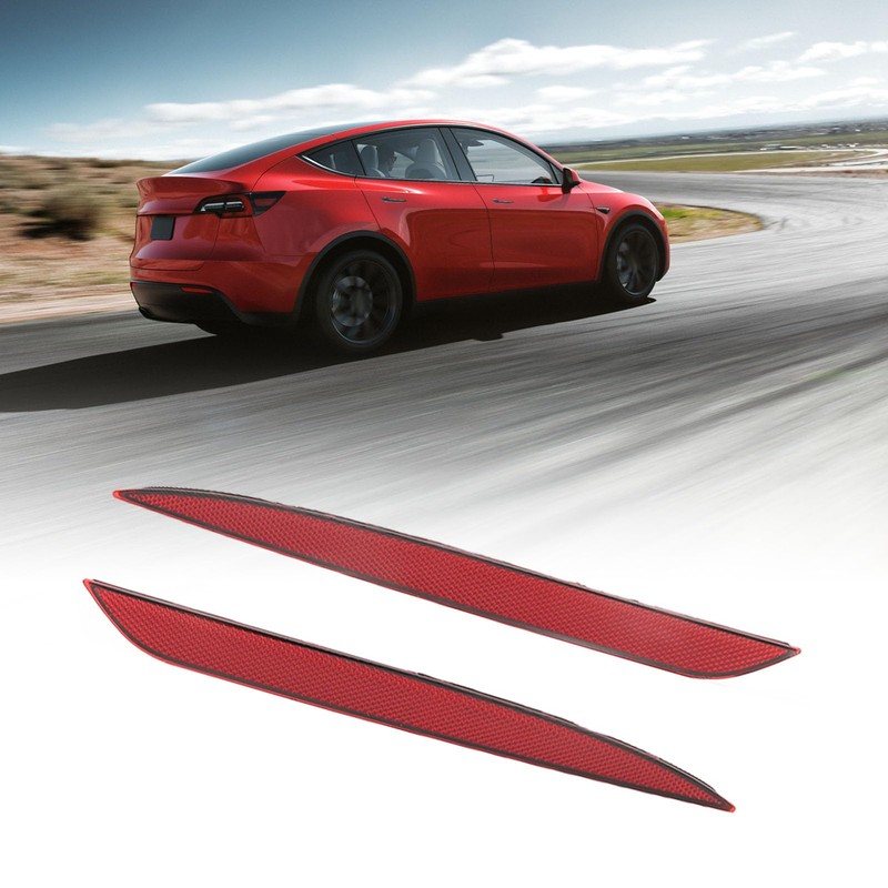 Rear Bumper Reflector, 1495817 00 C, 1 Pair Upper Reflector