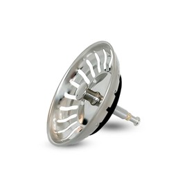 MINISMUS Universal Height Adjustable Sink - Strainer Basket Drain Plug Stainless Steel Sink Plug Sink Strainer - Strainer Plug Drain Kitchen Sink Drain Plug Kitchen Sink (82 mm)