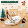 Gaeymy Gnome Door Set, 2024 Gnome Accessories Christmas Advent Calendar