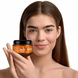Collagen Hair Mask Deep Repair Conditioner with Argan Oil, 550ml Hair Treatment for Dry Damaged Hair, Hydrating Hair Care for All Hair Types 18.6oz