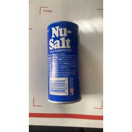 Unbranded NU-SALT Substitute, Sodium-free, 3 Oz - Only 1 Bottle