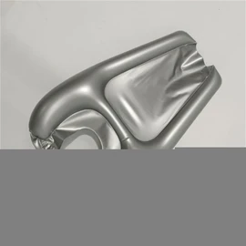 Inflatable Portable Headrest, Portable Washing Basin, Portable Hair Washing Headrest for Cutting and Coloring (Silver)