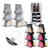 Dolores Organizador Colgante Bolsas Mano Con 6 Compartimentos 2pcs