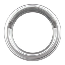 GG Grand General 68391 Chrome Plastic Small Gauge Cover with Visor for Peterbilt, 2 ¼” Dia.
