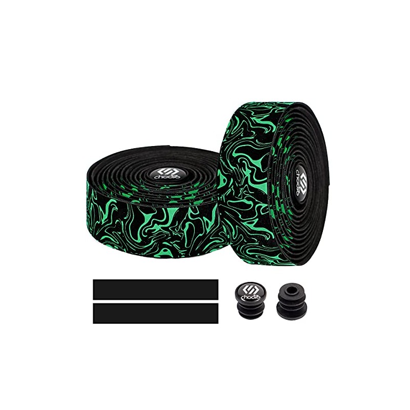 Chooee Corsa Bicycle Handlebar Tape 2 Pieces Handlebar Tape Road