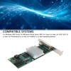 Gigabit Network Card 4 RJ45 Port PCIE X4 10Mbps 100Mbps
