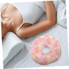IWOWHERO Ergonomic Pillow Ear Pillow Piercing Protection Donut Pillow for