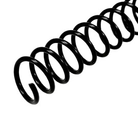 RAYSON Binding Spiral 50 Sheets 9.5mm 4:1 Division Black A4 Pack of 100