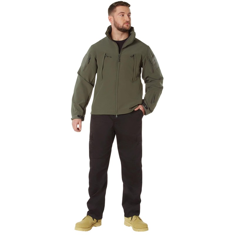 Rothco Conceal-Ops Carry Soft Shell Jacket (US, Alpha, X-Large, Regular,