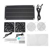 Solar Powered Fan 10W 6V Portable Monocrystalline Silicon PET Laminated