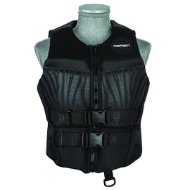 O'Brien Women's Flex V-Back Life Jacket, Black, X-Large