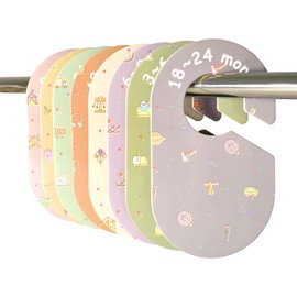 BESTOCEAN Set of 8 Modern, Cute Patterns Baby Closet Dividers