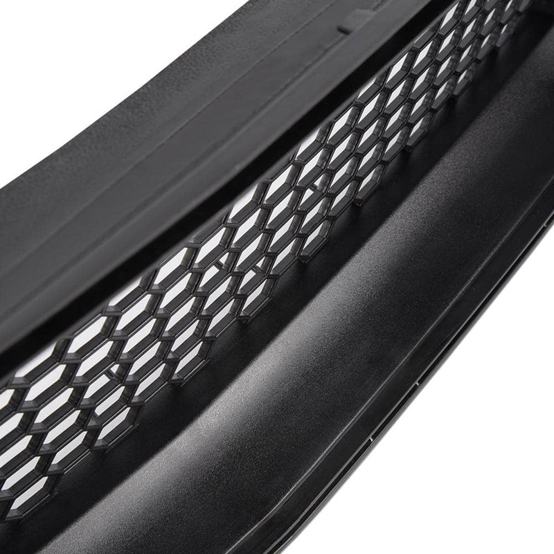 PIT66 Front Upper Hood Grille w/White DRL LED Light, Compatible