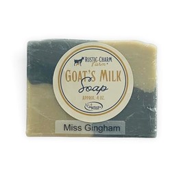 Rustic Charm Farm Goat Milk Soap (Miss Gingham)