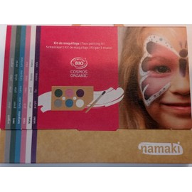 NAMAKI 6 Colours Magic Worlds Certified Natural Cosmetics Makeup Set