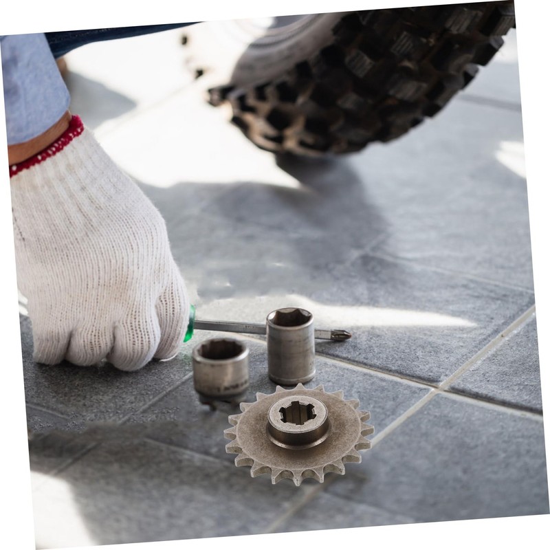 ULTECHNOVO Mini Bike Sprocket Front Chain Sprocket for Dirt and
