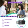 YOOUS Mikrofon, Lavalier Mikrofon für iOS/Android, Mini Microphone Plug &